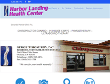 Tablet Screenshot of harborlandinghealthcenter.com